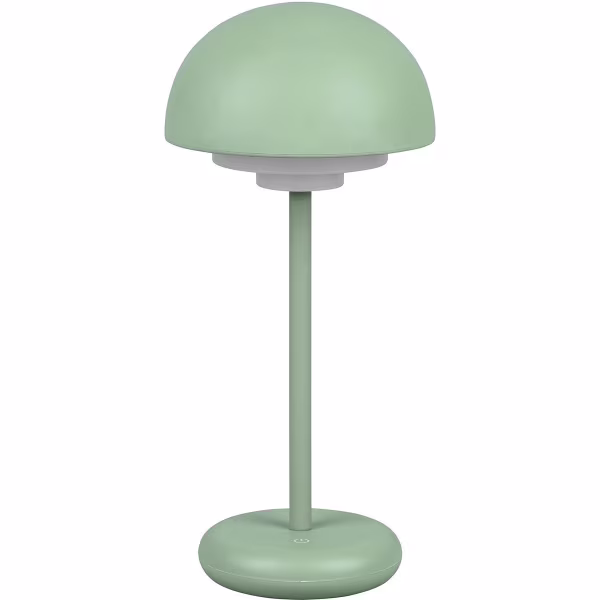 HLW LED Dimbare LED Tafellamp 2W - Rond, Warm Wit 3000K, Spatwaterdicht IP44, Mat Groen HLW LED Dimbare LED Tafellamp 2W - Rond, Warm Wit 3000K, Spatwaterdicht IP44, Mat Groen