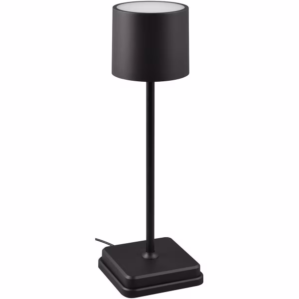 HLW LED Moderne LED Tafellamp Zwart - Waterdicht IP54, 1.5W LED Lamp met Touchdimmer HLW LED Moderne LED Tafellamp Zwart - Waterdicht IP54, 1.5W LED Lamp met Touchdimmer