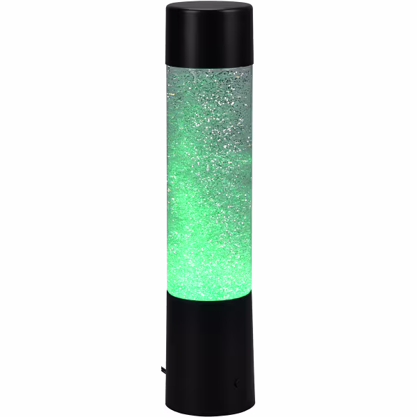 HLW LED LED Table Lamp - Trion Wuka Glitter - 0.9W - Warm White 3000K - Round - Matte Black - Plastic HLW LED LED Table Lamp - Trion Wuka Glitter - 0.9W - Warm White 3000K - Round - Matte Black - Plastic