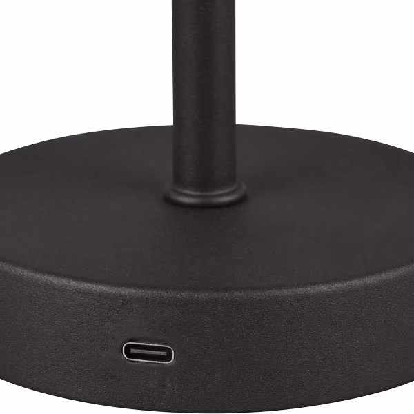 HLW LED LED Table Lamp and Metal | Black & White and | Warm White 2700K–3000K 5W LED HLW LED LED Table Lamp and Metal | Black & White and | Warm White 2700K–3000K 5W LED