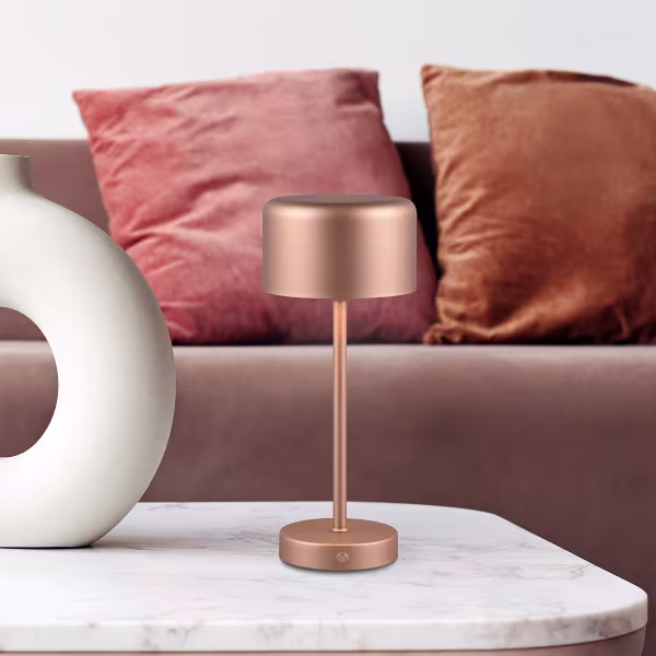 HLW LED Stylish LED Table Lamp and Metal White with Warm White 5W LED HLW LED Stylish LED Table Lamp and Metal White with Warm White 5W LED