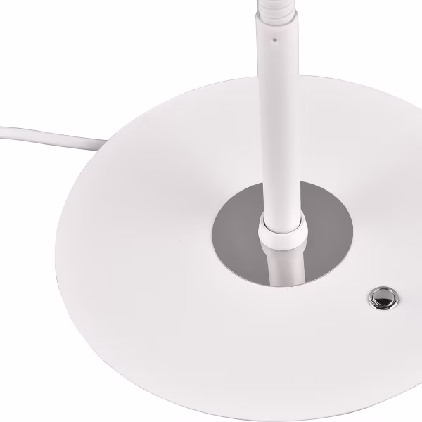 HLW LED LED Tafellamp - Trion Amon - 12W - Aanpasbare Kleur - Dimbaar - Rond - Mat Wit - Metaal HLW LED LED Tafellamp - Trion Amon - 12W - Aanpasbare Kleur - Dimbaar - Rond - Mat Wit - Metaal