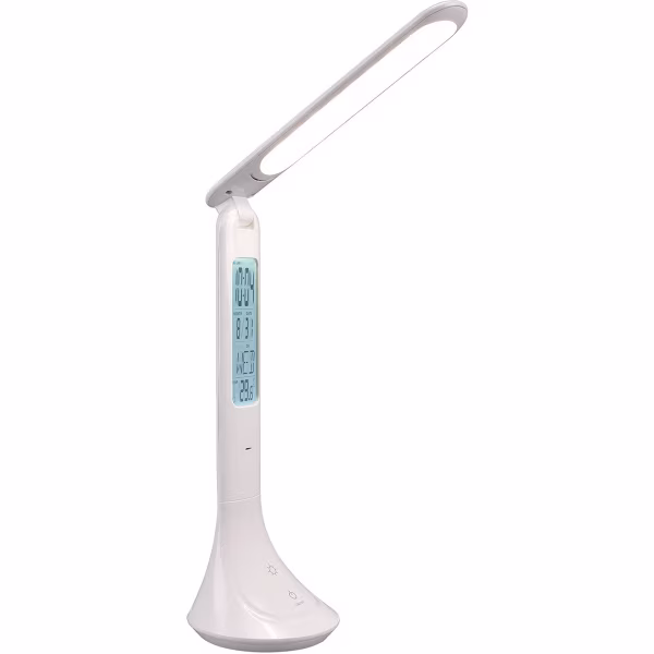 HLW LED LED Bureaulamp - Trion Taty - 4W - Natuurlijk Wit 4000K - Oplaadbare batterijen - Wit - Kunststof HLW LED LED Bureaulamp - Trion Taty - 4W - Natuurlijk Wit 4000K - Oplaadbare batterijen - Wit - Kunststof