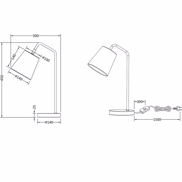 HLW LED LED Tafellamp - Tafelverlichting - Trion Kido - E27 Fitting Verstelbaar - Mat Zwart - Metaal HLW LED LED Tafellamp - Tafelverlichting - Trion Kido - E27 Fitting Verstelbaar - Mat Zwart - Metaal