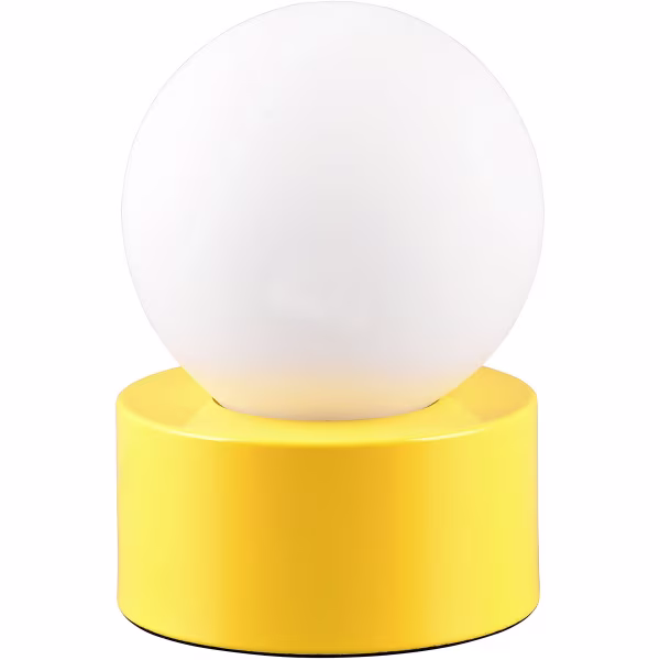 HLW LED LED Tafellamp - Trion Stenu - E14 Fitting - 1 lichtpunt - Max 25W - Geel - Metaal HLW LED LED Tafellamp - Trion Stenu - E14 Fitting - 1 lichtpunt - Max 25W - Geel - Metaal