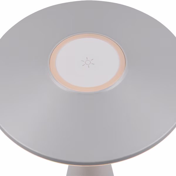 HLW LED LED Tafellamp - Trion Rezo - 2W - Aanpasbare Kleur - Oplaadbare batterijen - Grijs - Kunststof HLW LED LED Tafellamp - Trion Rezo - 2W - Aanpasbare Kleur - Oplaadbare batterijen - Grijs - Kunststof