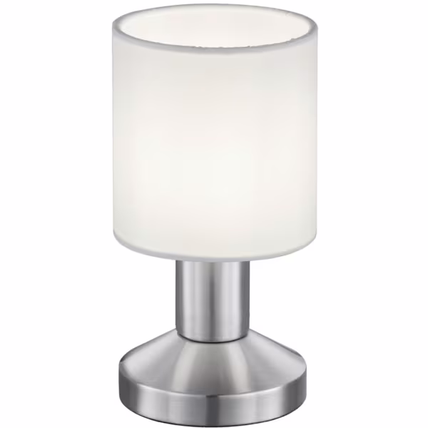 HLW LED LED Table Lamp - Table Lighting - Trion Garno - E14 Fitting - Round - Matte White - Aluminum HLW LED LED Table Lamp - Table Lighting - Trion Garno - E14 Fitting - Round - Matte White - Aluminum