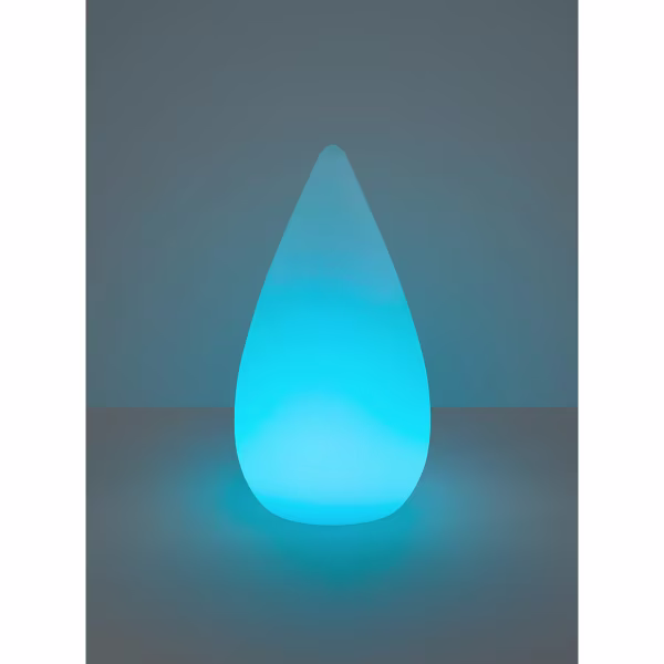 HLW LED LED Tafellamp - Trion Palina - 1.5W - Warm Wit 3000K - RGBW - Dimbaar - Ovaal - Mat Wit - Kunststof HLW LED LED Tafellamp - Trion Palina - 1.5W - Warm Wit 3000K - RGBW - Dimbaar - Ovaal - Mat Wit - Kunststof