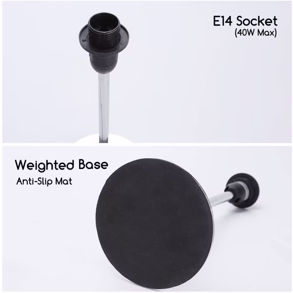 HLW LED LED Table Lamp Aigi Tomaro - Gloss Chrome Round Aluminum, E14 Socket HLW LED LED Table Lamp Aigi Tomaro - Gloss Chrome Round Aluminum, E14 Socket