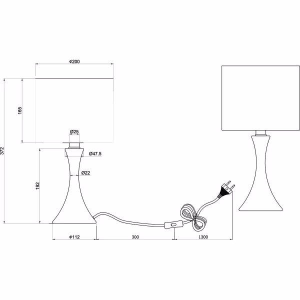 HLW LED LED Tafellamp - Tafelverlichting - Trion Safari - E27 Fitting - Rond - Mat Nikkel - Aluminium - Max. 40W HLW LED LED Tafellamp - Tafelverlichting - Trion Safari - E27 Fitting - Rond - Mat Nikkel - Aluminium - Max. 40W
