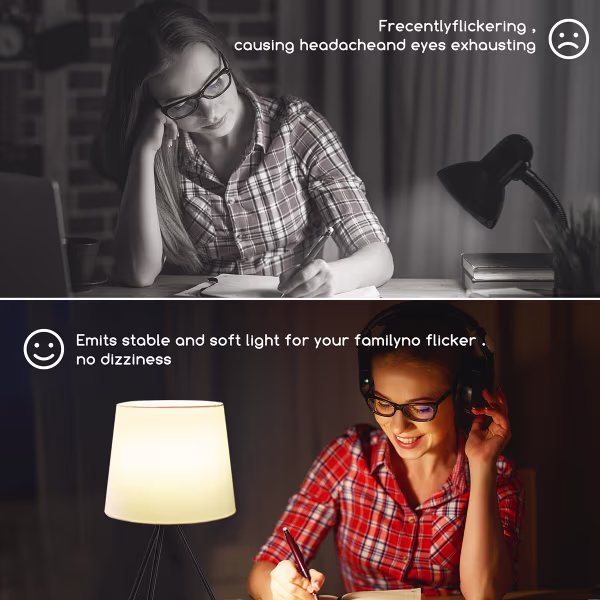 HLW LED LED Tafellamp Aigi Pinny - Mat Wit Stalen Rond Model | Met Snoerschakelaar HLW LED LED Tafellamp Aigi Pinny - Mat Wit Stalen Rond Model | Met Snoerschakelaar