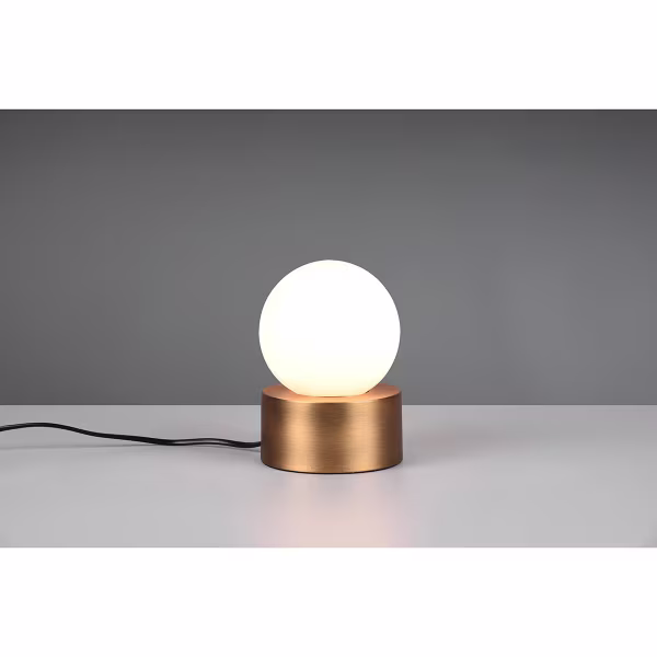 HLW LED LED Tafellamp - Tafelverlichting - Trion Celda - E14 Fitting - Rond - Oud Brons - Aluminium HLW LED LED Tafellamp - Tafelverlichting - Trion Celda - E14 Fitting - Rond - Oud Brons - Aluminium