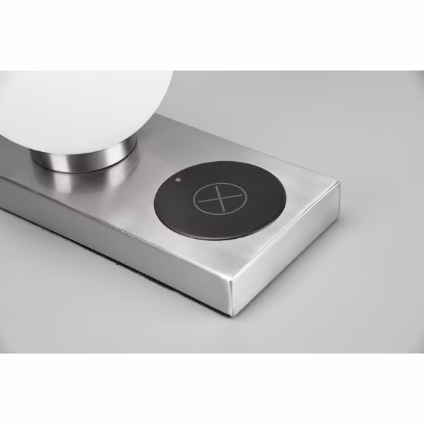 HLW LED LED Tafellamp - Tafelverlichting - Trion Cobra - E14 Fitting - Rechthoek - Mat Nikkel - Aluminium HLW LED LED Tafellamp - Tafelverlichting - Trion Cobra - E14 Fitting - Rechthoek - Mat Nikkel - Aluminium