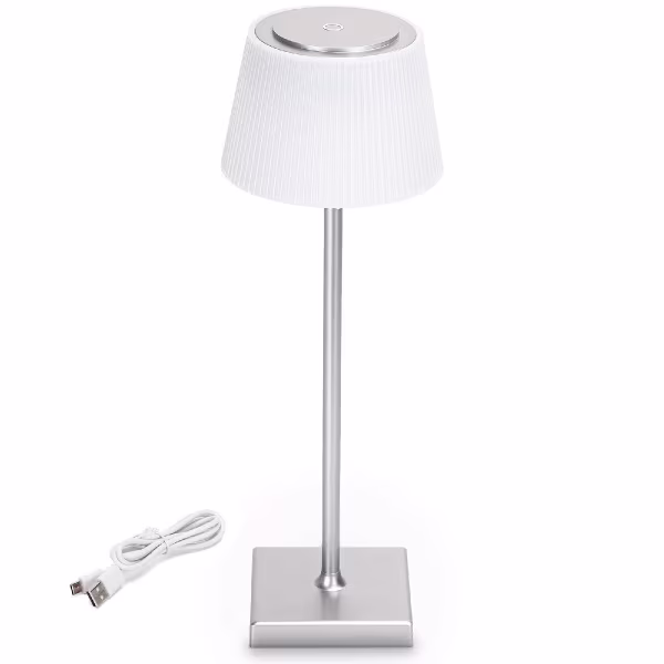 HLW LED Dimbare LED Tafellamp & Bureaulamp met USB, Touch & Aanpasbare Lichtkleur HLW LED Dimbare LED Tafellamp & Bureaulamp met USB, Touch & Aanpasbare Lichtkleur