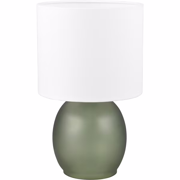 HLW LED LED Tafellamp - Tafelverlichting - Trion Alev - E14 Fitting - Rond - Groen - Glas HLW LED LED Tafellamp - Tafelverlichting - Trion Alev - E14 Fitting - Rond - Groen - Glas