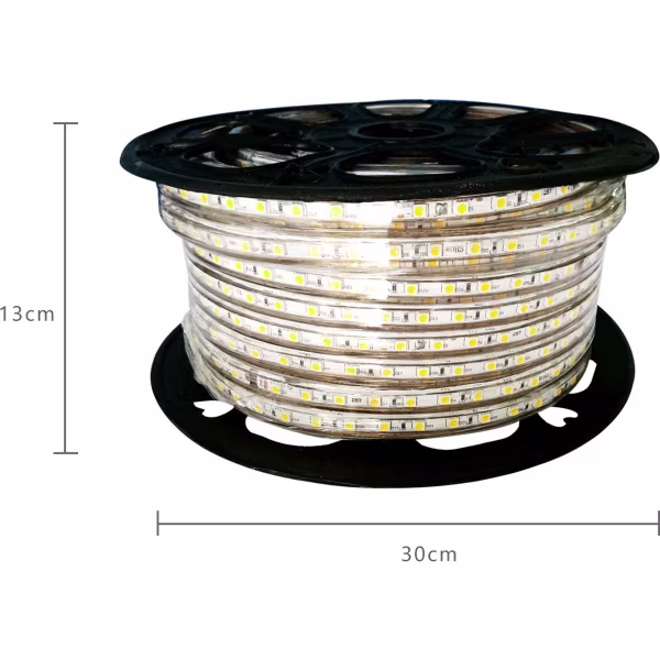HLW LED LED Strip Aigi Strabo 50m - Warm White 3000K, IP65 Waterproof HLW LED LED Strip Aigi Strabo 50m - Warm White 3000K, IP65 Waterproof