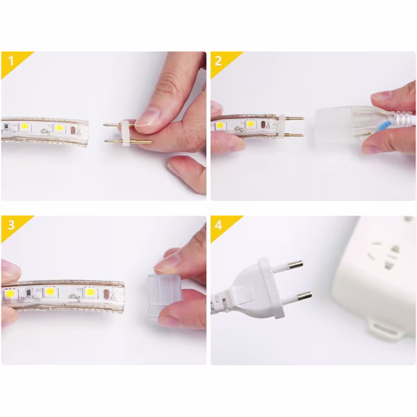 HLW LED LED Strip Aigi Strobi 50m - Waterdicht IP65 Koud Wit 6500K HLW LED LED Strip Aigi Strobi 50m - Waterdicht IP65 Koud Wit 6500K