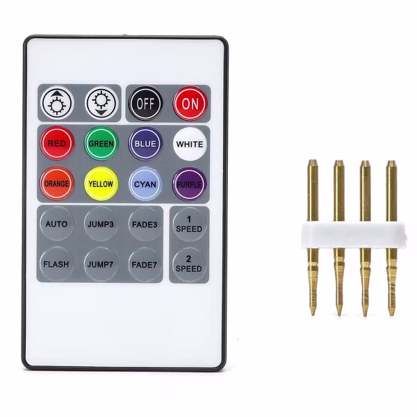 HLW LED Dimbare LED Strip Afstandsbediening Set 600W RGB - 10m Bereik HLW LED Dimbare LED Strip Afstandsbediening Set 600W RGB - 10m Bereik