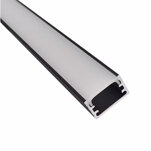 Velvalux Velvalux Zwart Aluminium Profiel voor LED strip Trapverlichting Velvalux Velvalux Zwart Aluminium Profiel voor LED strip Trapverlichting