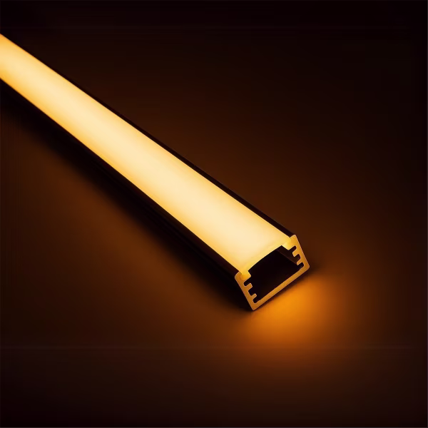 Velvalux Velvalux Zwart Aluminium Profiel voor LED strip Trapverlichting Velvalux Velvalux Zwart Aluminium Profiel voor LED strip Trapverlichting