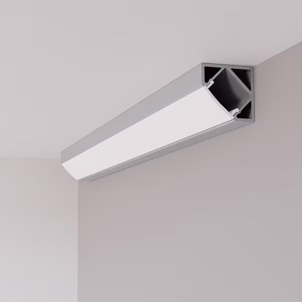 Velvalux LED Strip Profile Velvalux Profi - Adjustable Corner Profile 1m Velvalux LED Strip Profile Velvalux Profi - Adjustable Corner Profile 1m