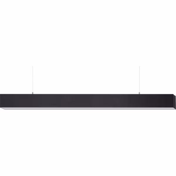 HLW LED 40W LED Pendant Lamp - Black & White - Natural White 4000K - Energy-efficient Linear Lighting HLW LED 40W LED Pendant Lamp - Black & White - Natural White 4000K - Energy-efficient Linear Lighting