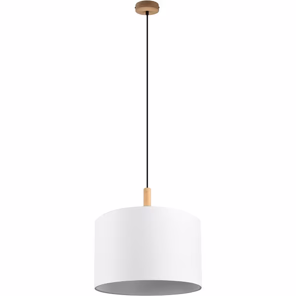 HLW LED LED Hanglamp Hout Trion Kiblon - Mat Bruin, Rond, E27 Fitting, Verstelbaar HLW LED LED Hanglamp Hout Trion Kiblon - Mat Bruin, Rond, E27 Fitting, Verstelbaar