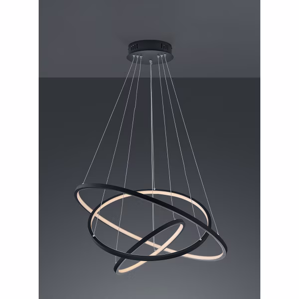 HLW LED LED Hanglamp WiZ 80W - Dimbare Smart RGB LED Hanglamp met Afstandsbediening HLW LED LED Hanglamp WiZ 80W - Dimbare Smart RGB LED Hanglamp met Afstandsbediening