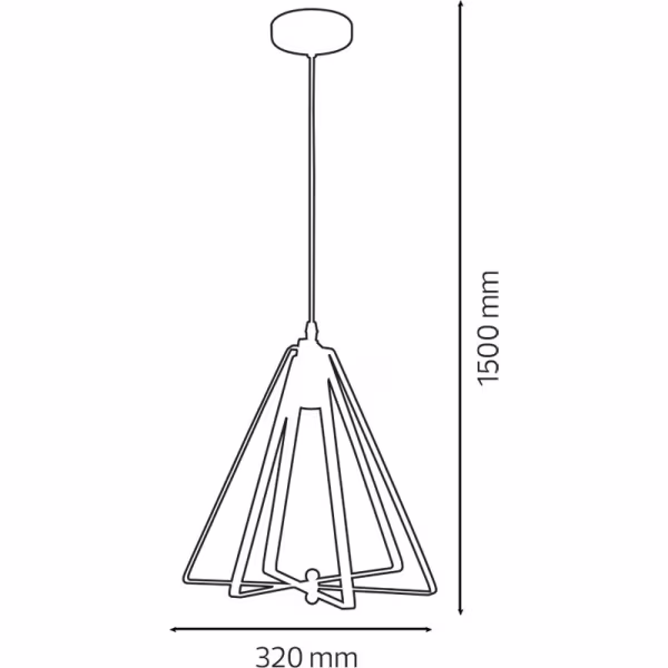 HLW LED Industriële LED Hanglamp Maxi - Ronde Zwarte Aluminium Hangverlichting E27 HLW LED Industriële LED Hanglamp Maxi - Ronde Zwarte Aluminium Hangverlichting E27