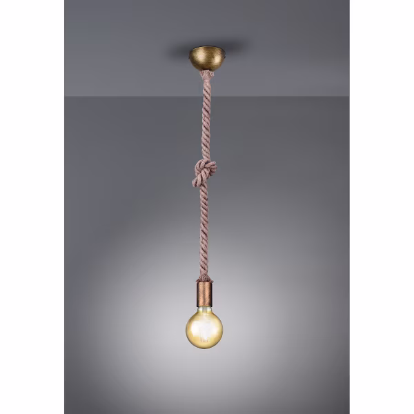 HLW LED Bronzen LED Hanglamp met E27 Fitting - Stijlvolle LED Lamp voor Elk Interieur HLW LED Bronzen LED Hanglamp met E27 Fitting - Stijlvolle LED Lamp voor Elk Interieur