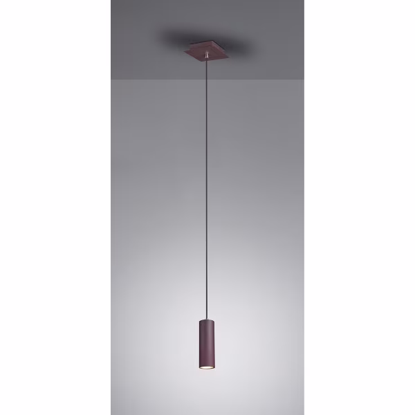 HLW LED LED Pendant Lamp Trion Mary - Rust-colored LED Lamp with GU10 Fitting, 1-light, Aluminum HLW LED LED Pendant Lamp Trion Mary - Rust-colored LED Lamp with GU10 Fitting, 1-light, Aluminum