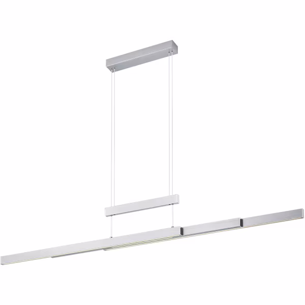 HLW LED LED Pendant Lamp Trion Trojan 54W - Matte Nickel, Aluminum, Up & Down Lighting HLW LED LED Pendant Lamp Trion Trojan 54W - Matte Nickel, Aluminum, Up & Down Lighting