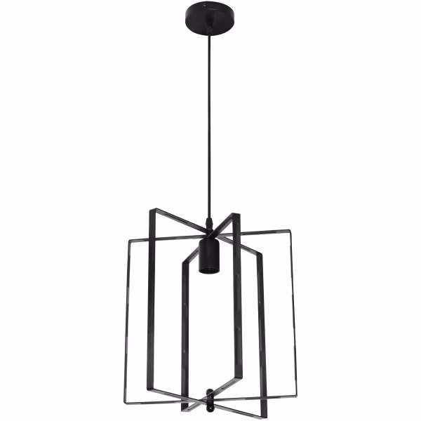 HLW LED Industrial LED Pendant Lamp Noby - Matte Black Aluminum - 5W Warm White 2700K HLW LED Industrial LED Pendant Lamp Noby - Matte Black Aluminum - 5W Warm White 2700K