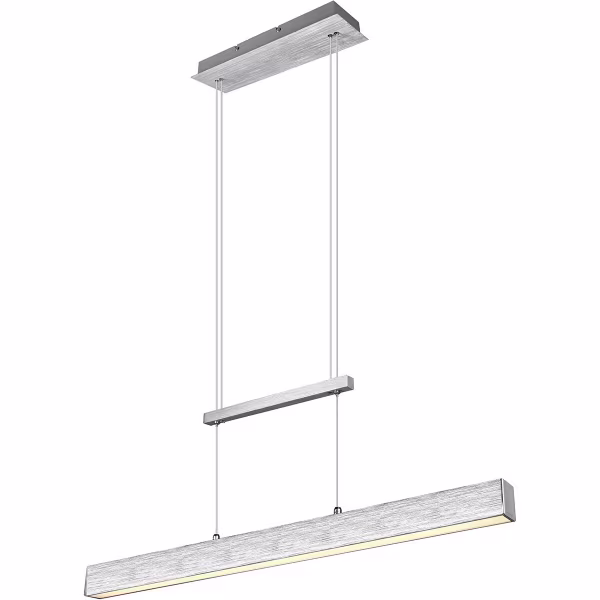 HLW LED LED Hanglamp 31W - Dimbare Mat Grijze LED Hanglamp met Warm Wit Licht 3000K HLW LED LED Hanglamp 31W - Dimbare Mat Grijze LED Hanglamp met Warm Wit Licht 3000K