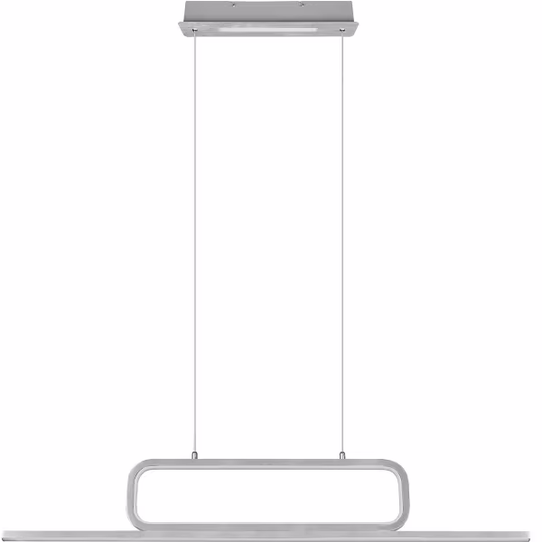 HLW LED Witte Dimbare LED Hanglamp 38W - Warm Wit 3000K - Trion Akina Aluminium HLW LED Witte Dimbare LED Hanglamp 38W - Warm Wit 3000K - Trion Akina Aluminium