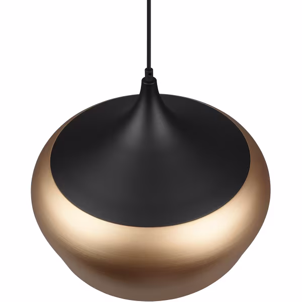 HLW LED Gold LED Pendant Lamp Trion Christa - Matte Gold Aluminum, Ø450mm, E27 Fitting HLW LED Gold LED Pendant Lamp Trion Christa - Matte Gold Aluminum, Ø450mm, E27 Fitting