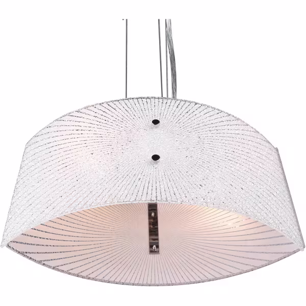 HLW LED LED Hanglamp Trion Elize - 2-lichts E27 fitting, Mat Chroom, Aluminium & Helder Glas HLW LED LED Hanglamp Trion Elize - 2-lichts E27 fitting, Mat Chroom, Aluminium & Helder Glas