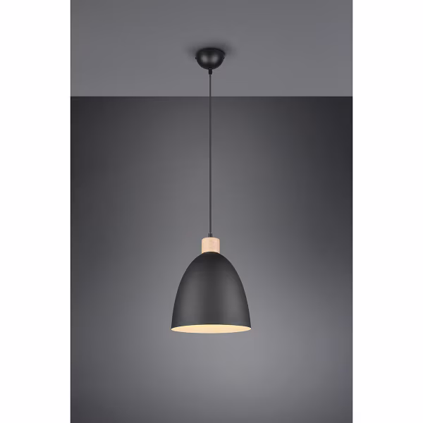 HLW LED Mat Zwarte LED Hanglamp Trion Jaguar - Aluminium, 40W, E27 Fitting HLW LED Mat Zwarte LED Hanglamp Trion Jaguar - Aluminium, 40W, E27 Fitting