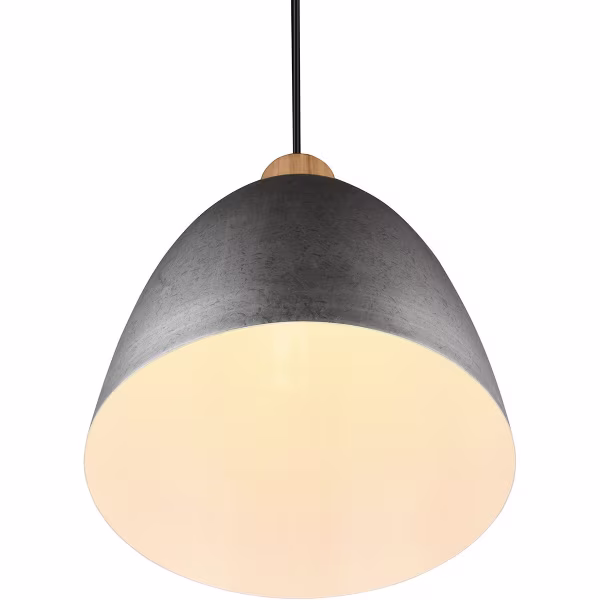 HLW LED LED Pendant Lamp Trion Jaguar - Round, Matte Nickel, Aluminum, 40W LED, E27 Fitting HLW LED LED Pendant Lamp Trion Jaguar - Round, Matte Nickel, Aluminum, 40W LED, E27 Fitting