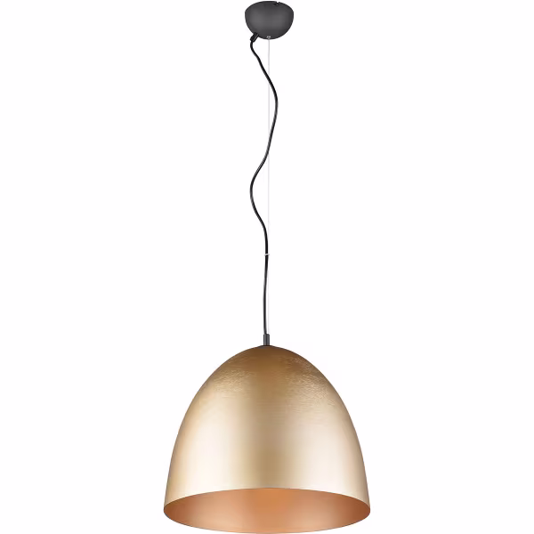 HLW LED Gouden LED Hanglamp Trion Lopez XL - Mat Goud, E27 Fitting, Verstelbaar HLW LED Gouden LED Hanglamp Trion Lopez XL - Mat Goud, E27 Fitting, Verstelbaar