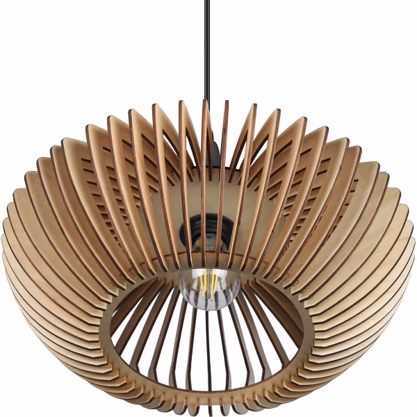 HLW LED LED Hanglamp Trion Colman - Rond, Mat Bruin Aluminium & E27 Fitting HLW LED LED Hanglamp Trion Colman - Rond, Mat Bruin Aluminium & E27 Fitting