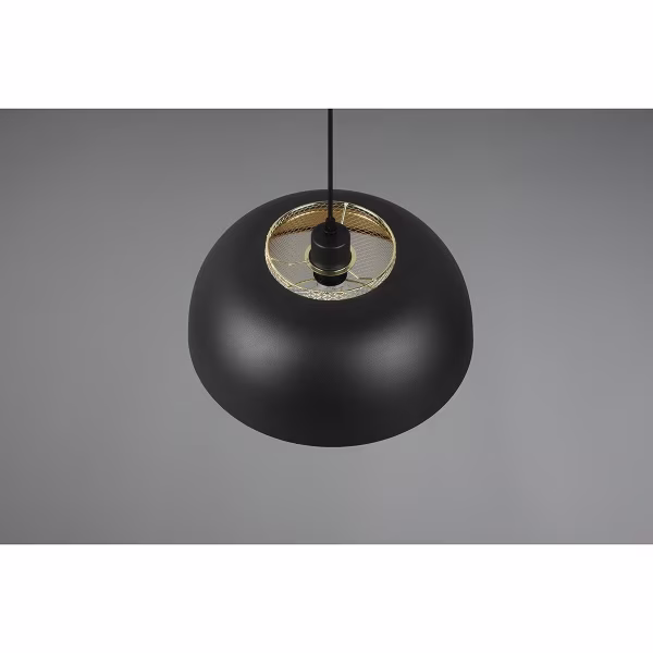 HLW LED Black LED Pendant Lamp Trion Palmo XL - Matte Black Aluminum, E27, 1-light HLW LED Black LED Pendant Lamp Trion Palmo XL - Matte Black Aluminum, E27, 1-light