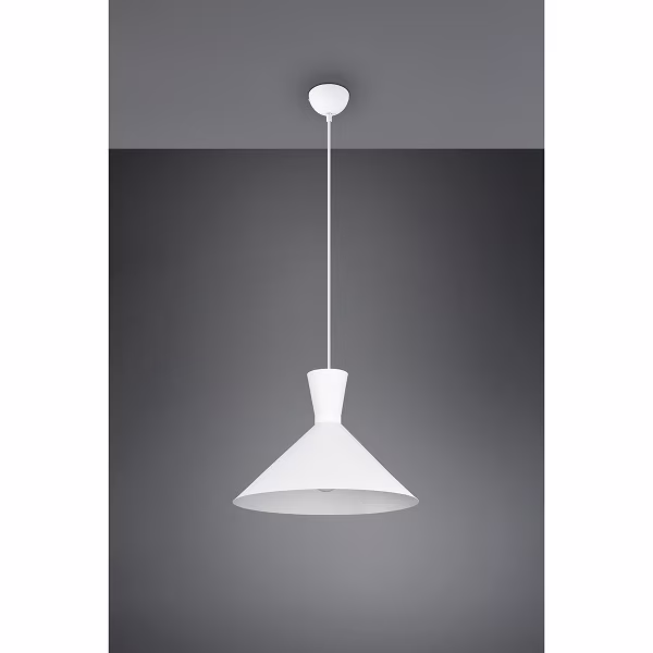 HLW LED LED Pendant Lamp Trion Ewomi - Matte White, Aluminum, E27 Fitting, Ø35cm HLW LED LED Pendant Lamp Trion Ewomi - Matte White, Aluminum, E27 Fitting, Ø35cm