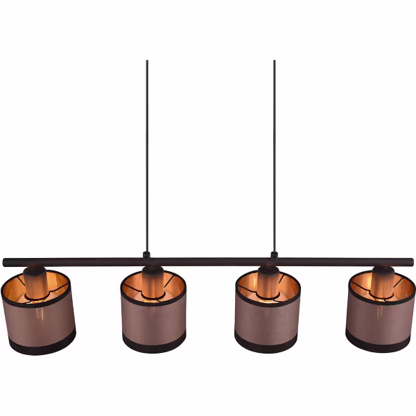 HLW LED Metal LED Pendant Lamp Trion Vamos - Black 4-light LED Pendant Lamp E14 HLW LED Metal LED Pendant Lamp Trion Vamos - Black 4-light LED Pendant Lamp E14