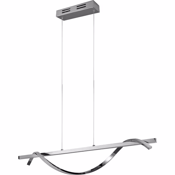 HLW LED Witte Dimbare Metalen LED Hanglamp 26W met Natuurlijk Wit Neutraal Licht HLW LED Witte Dimbare Metalen LED Hanglamp 26W met Natuurlijk Wit Neutraal Licht