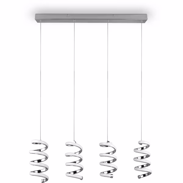 HLW LED Moderne Metalen LED Hanglamp 8W - Witte LED Hanglamp Neutraal Wit 4000K HLW LED Moderne Metalen LED Hanglamp 8W - Witte LED Hanglamp Neutraal Wit 4000K
