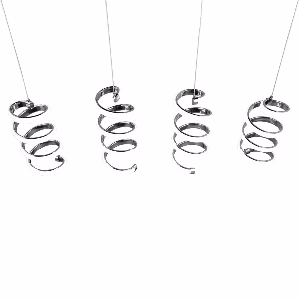 HLW LED Moderne Metalen LED Hanglamp 8W - Witte LED Hanglamp Neutraal Wit 4000K HLW LED Moderne Metalen LED Hanglamp 8W - Witte LED Hanglamp Neutraal Wit 4000K