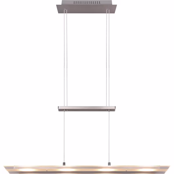HLW LED Metalen LED Hanglamp Trion Silom - Witte 4-lichts LED Hanglamp, Warm Wit 3000K HLW LED Metalen LED Hanglamp Trion Silom - Witte 4-lichts LED Hanglamp, Warm Wit 3000K
