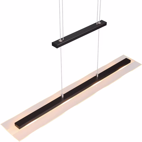 HLW LED Metalen LED Hanglamp Mat Zwart of Wit - Warm Wit 3000K - 4 Lichtpunten HLW LED Metalen LED Hanglamp Mat Zwart of Wit - Warm Wit 3000K - 4 Lichtpunten