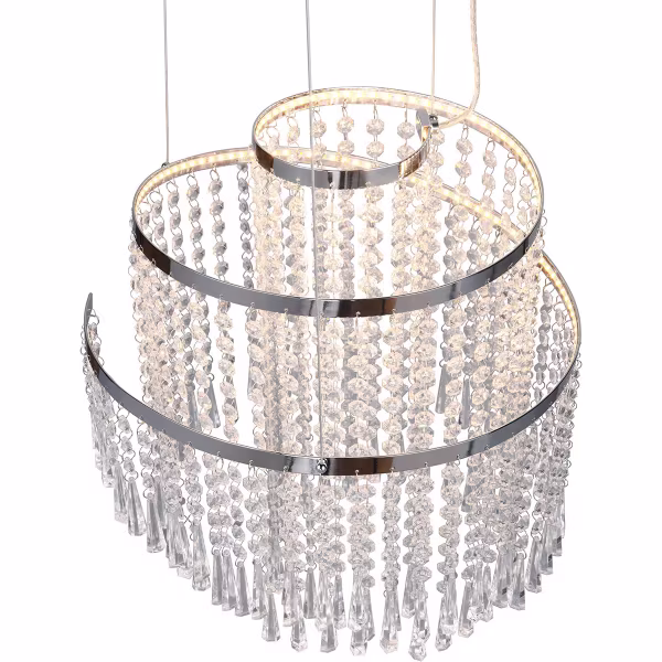 HLW LED Trion Mop Dimmable LED Pendant Lamp 30W - Metal LED Lamp with Remote Control HLW LED Trion Mop Dimmable LED Pendant Lamp 30W - Metal LED Lamp with Remote Control